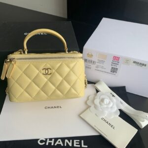 Replica Chanel 1:1 Mirror 22 Top Yellow Ap2199