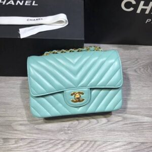 Inspired Replica Chanel Chevron Lambskin 20Cm Replicas Classic Flap Bag 1116