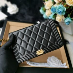 Replica Chanel Best Lambskin  Leboy Woc Chain Bag 80287