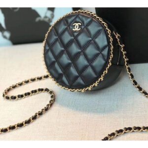 Replica Chanel Round Top Clutch Chain Replica Bag A70657