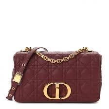 Replica Dior M9243 Large Caro Bag Calfskin Red
