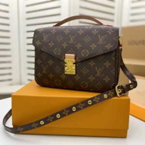 Replica Louis Vuitton Pochette Metis Bag Monogram Empreinte M41465