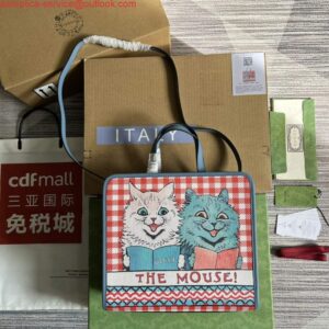 Replica Gucci 630542 Children’s Kitten Print Tote Bag