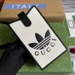 Replica Gucci 702203 Adidas x Gucci phone case White