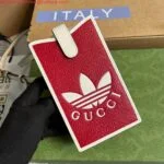 Replica Gucci 702203 Adidas x Gucci phone case Red