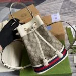 Replica Gucci 550621 Ophidia small GG bucket Shoulder tote bag Beige